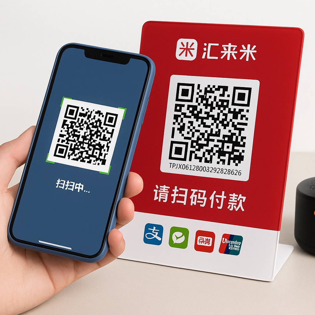 汇来米收款码送喇叭吗?如何绑定收款语音播报器