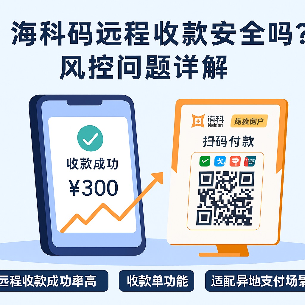 海科码收款码风险大不大?关键看远程收款稳定性
